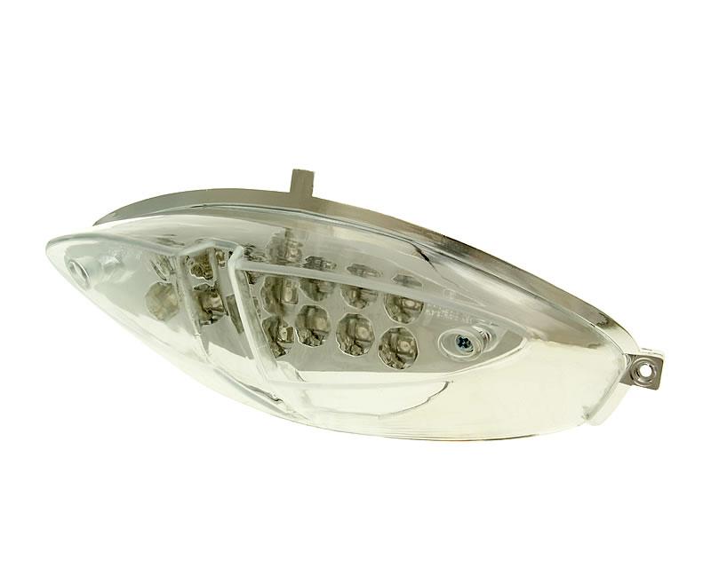 Feu arriÃ¨re en verre clair Ã  LED pour la Peugeot Speedfight 2