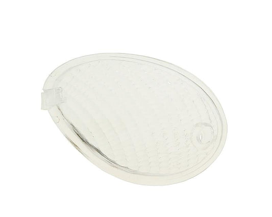 Cabochon de clignotant avant droit blanc pour MBK Ovetto, Yamaha Neos