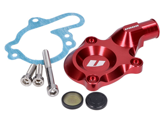 Couvercle de pompe à eau VOCA CNC rouge pour Minarelli AM6, Generic, KSR-Moto, Keeway, Motobi, Ride, CPI, 1E40MA, 1E40MB