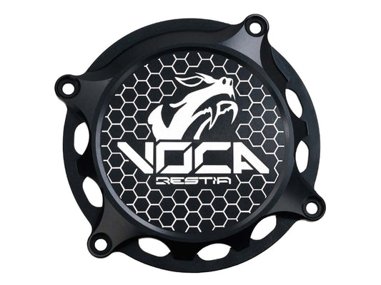 Couvercle dÂ´allumage Voca CNC noir pour Minarelli AM6