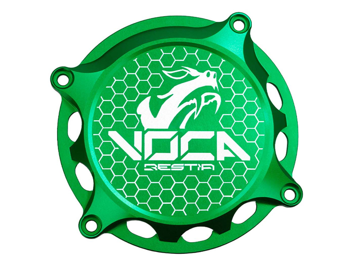 Couvercle dÂ´allumage Voca CNC vert pour Minarelli AM6