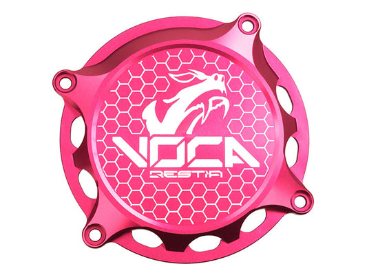 Couvercle dÂ´allumage Voca CNC rose pour Minarelli AM6