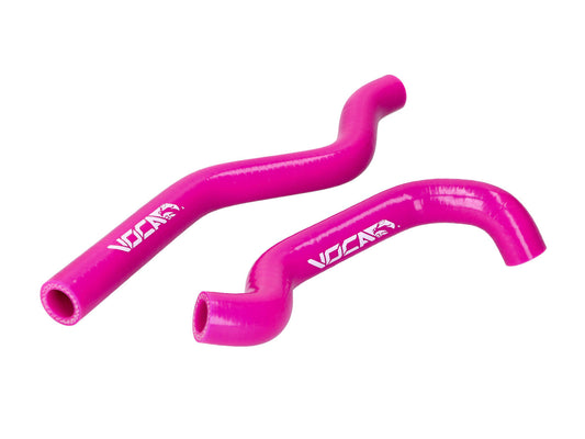 Kit de durites de refroidissement Voca HQ renforcé rose pour Rieju MRT, Sherco, Beta AM6 Euro3, Euro4