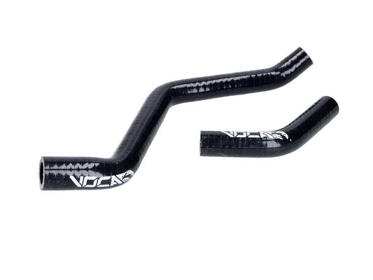 Kit de durites de refroidissement Voca HQ renforcé noir pour Derbi Senda DRD D50B Euro3, Euro4