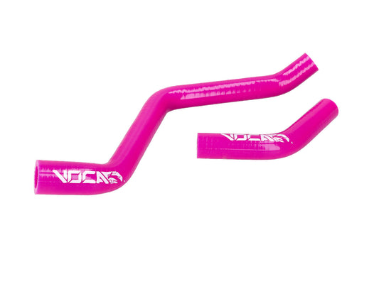 Kit durite de refroidissement Voca HQ renforcée rose pour Derbi Senda DRD D50B Euro3, Euro4