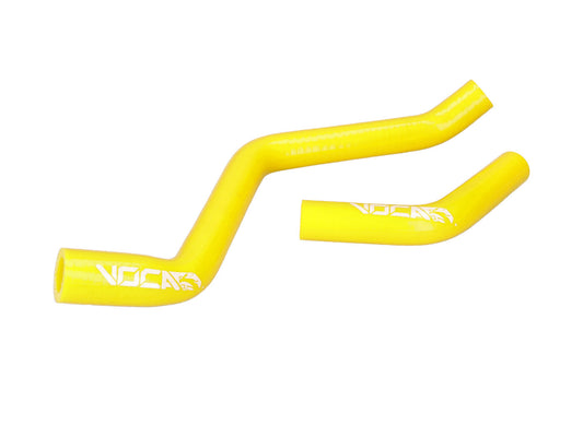 kit durite de refroidissement Voca HQ renforcé jaune pour Derbi Senda DRD D50B Euro3, Euro4