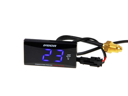 Affichage de la température VOCA Racing Temp-Meter 0-120ºC, bleu