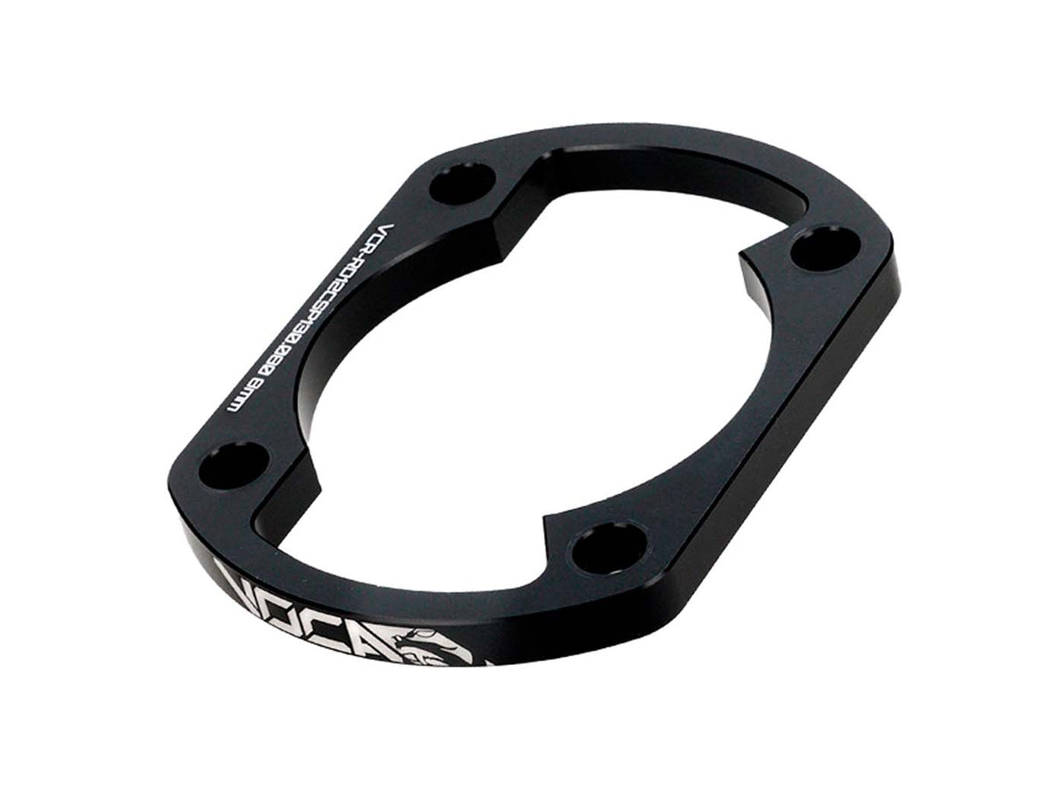 Spacer / plaque dÂ´écartement pied de cylindre Voca CNC 50ccm 8mm pour Yamaha DT