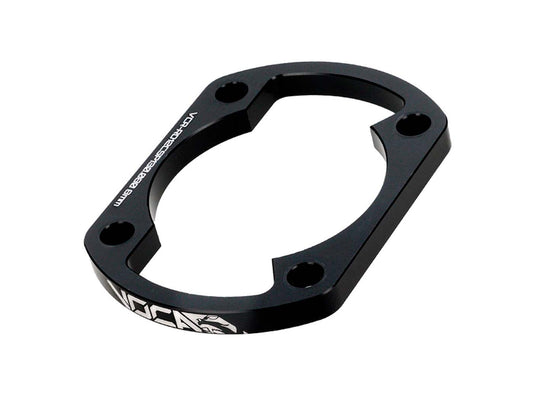 Spacer / plaque dÂ´écartement pied de cylindre Voca CNC 50ccm 8mm pour Yamaha DT