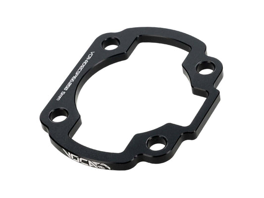 Spacer / plaque dÂ´écartement pied de cylindre Voca CNC 50ccm 5mm pour Minarelli couché