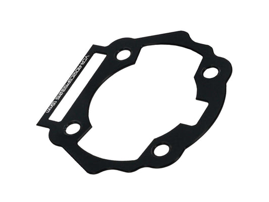 Spacer / plaque dÂ´écartement pied de cylindre Voca CNC 50ccm 1,5mm pour Derbi Euro3