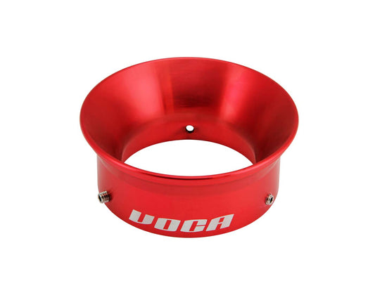 Tulipe dÂ´admission VOCA Evo 48mm rouge pour PWK, carburateur à boisseau plat