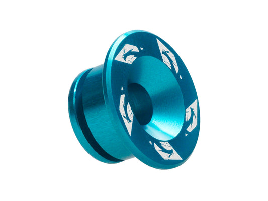 Douille disque de frein Voca Racing flottant turquoise