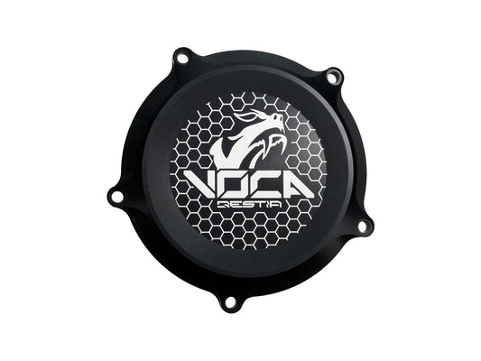 Couvercle dÂ´embrayage Voca CNC noir pour Minarelli AM6