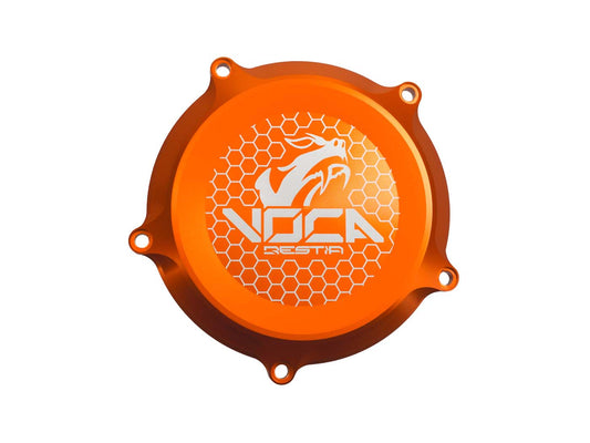 Couvercle dÂ´embrayage Voca CNC orange pour Minarelli AM6