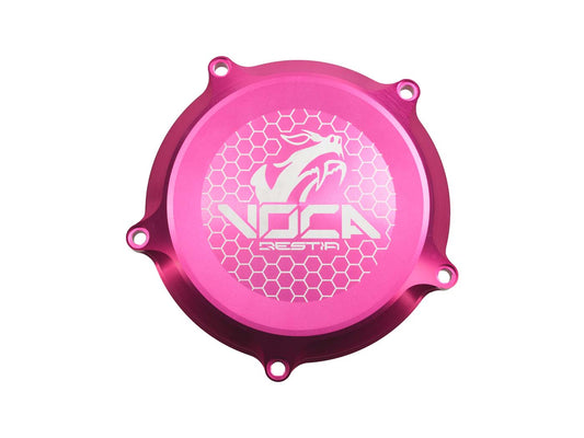 Couvercle dÂ´embrayage Voca CNC rose pour Minarelli AM6