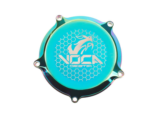 Couvercle dÂ´embrayage Voca CNC titane pour Minarelli AM6