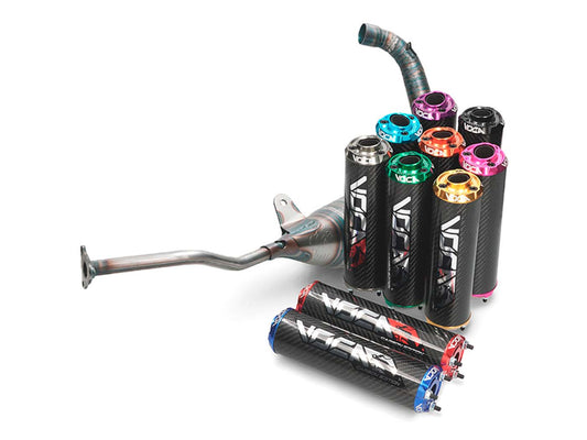 Echappement Voca Racing 80cc pour Yamaha TZR 2004-, Aprilia RS -1999