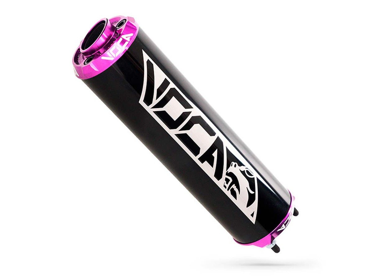 Cartouche VOCA alu noir - embout CNC - différentes couleurs