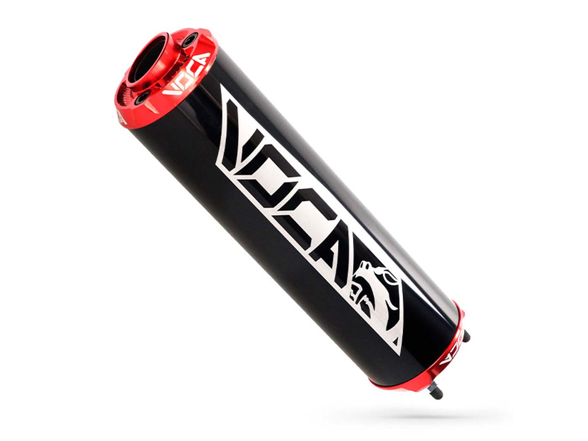 Cartouche VOCA alu noir - embout CNC - différentes couleurs