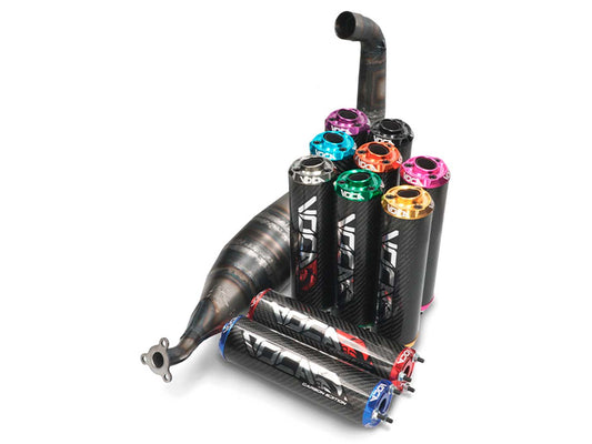 Échappement Voca Racing BigBore 90cc pour Minarelli AM6