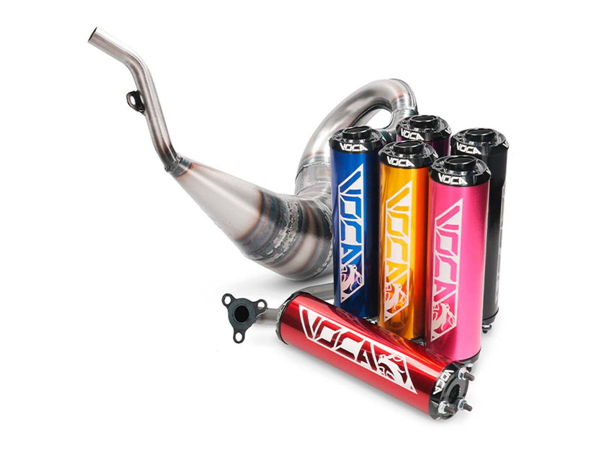 Échappement Voca Cross Rookie 50/70cc pour Sherco 50 SM-R, SE-R