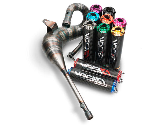 Pot dÂ´échappement Voca Cross 80/90ccm pour Rieju MRX, SMX