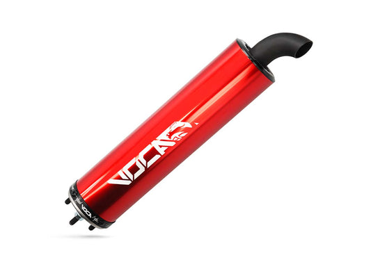 Silencieux arrière Voca Racing pour Combat rouge 70cc