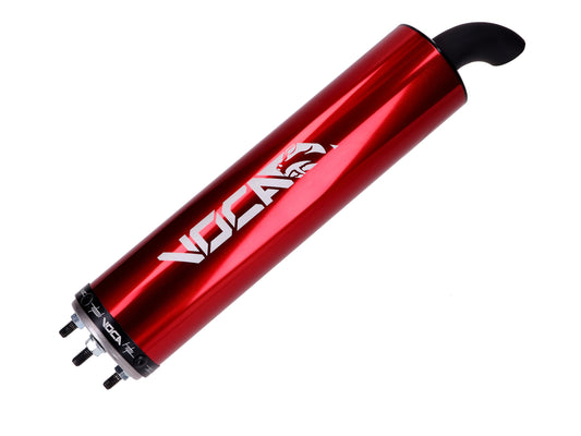 Silencieux arrière Voca Racing rouge 50/70ccm