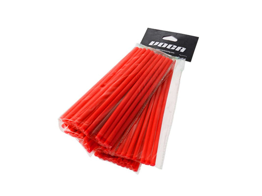 Couvre rayon VOCA 215 mm à lÂ´avant, 190 mm à lÂ´arrière - 38 pièces chacun - rouge