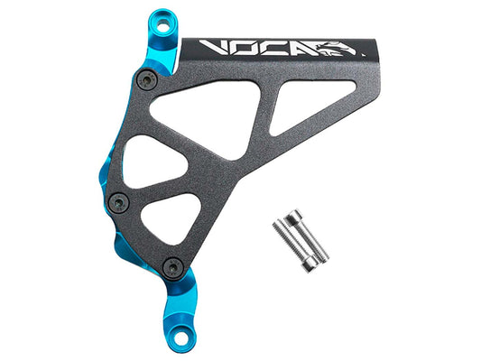 Cache pignon Voca CNC turquoise pour Minarelli AM6