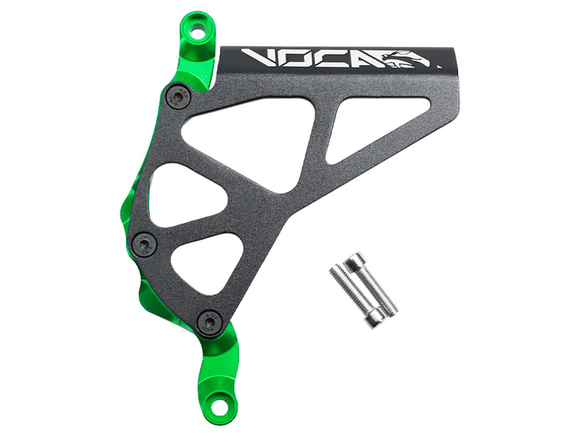 Cache pignon Voca CNC vert pour Minarelli AM6