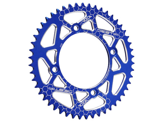 Pignon Voca CNC 50 dents 420 bleu pour Beta RR