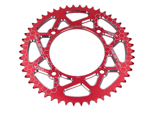 Pignon Voca CNC 50 dents 420 rouge pour Beta RR