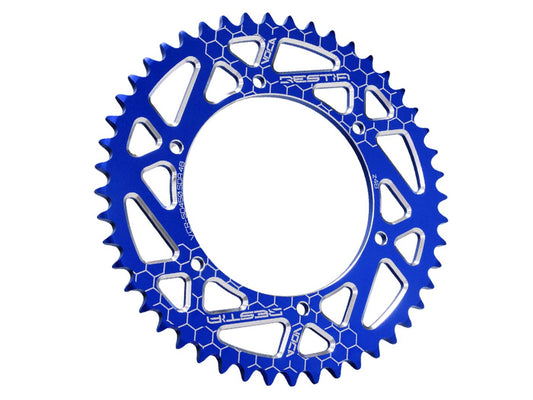 Pignon Voca CNC 48 dents 420 bleu pour Derbi Senda SM, DRD