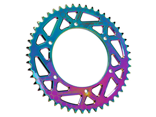 Pignon Voca CNC 48 dents 420 titane pour Derbi Senda SM, DRD