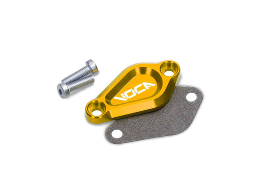 Cache pompe à huile VOCA EVO or pour Minarelli AM6, Derbi EBE, EBS, D50B