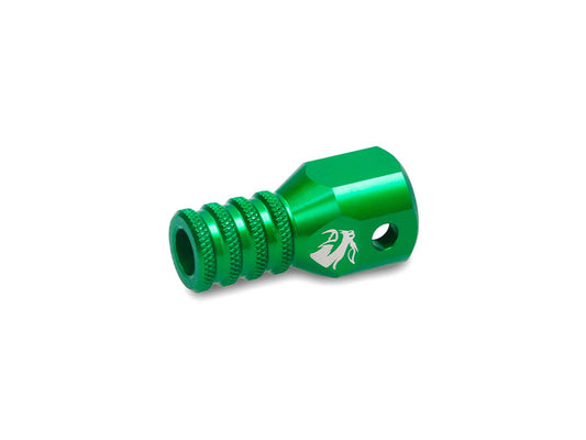Levier de vitesses avant VOCA aluminium vert pour Minarelli AM6, Derbi, Pitbike