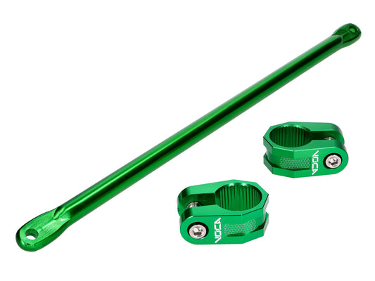 Pince de guidon avec support de guidon VOCA Racing CNC vert