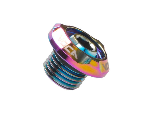 Bouchon de remplissage dÂ´huile Voca Racing M14x1,5mm titane pour Minarelli couché
