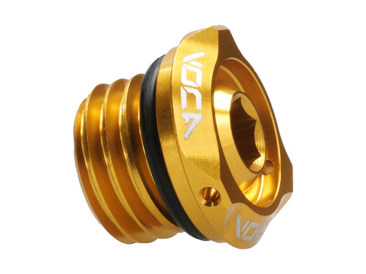 Bouchon de remplissage dÂ´huile VOCA V2 CNC or pour Minarelli AM, Generic, KSR-Moto