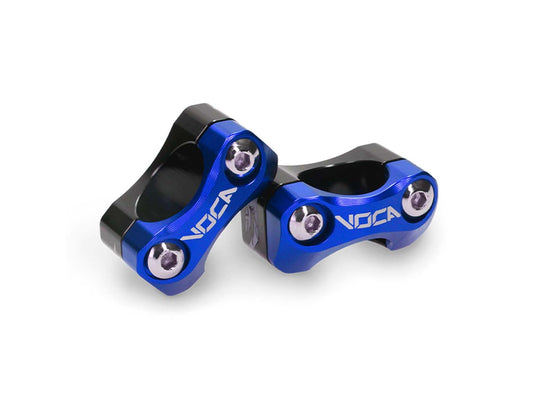Kit de montage sur guidon VOCA V2 HB28 CNC 22-28 - bleu