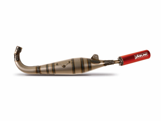 Échappement Yasuni rouge pour Peugeot 103 SP/RCX