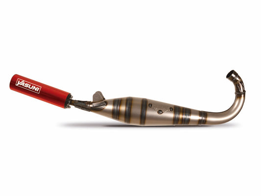 Pot dÂ´échappement Yasuni rouge pour MBK 51