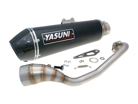 Pot dÃÂ´Ã©chappement Yasuni Scooter 4 noir pour Yamaha N-Max 125 15-16