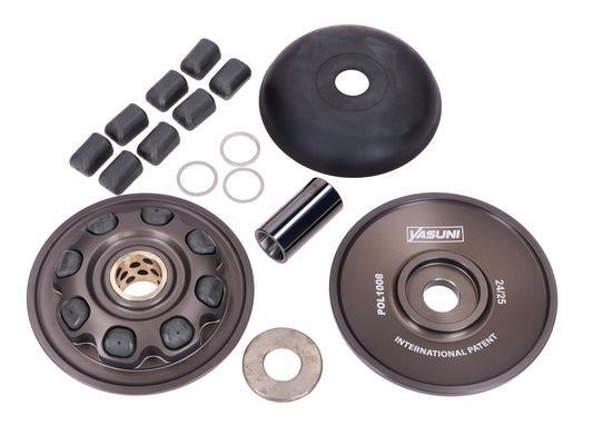 Variateur Yasuni HPRACE Axial D=100mm 70ccm pour Derbi Variant 50ccm 2T